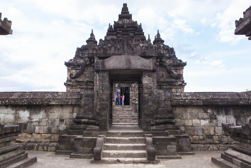 Candi Plaosan en Yogyakarta, Indonesia imagen de archivo libre de regalías Candi Plaosan en Yogyakarta, Indonesia imagen de archivo libre de regalías