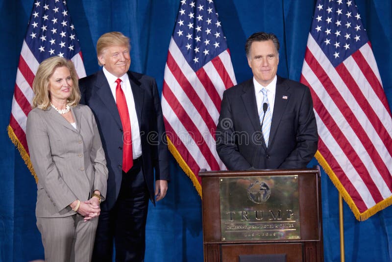 Candidat républicain à la présidentielle Mitt Romney photo libre de droits Candidat républicain à la présidentielle Mitt Romney photo libre de droits