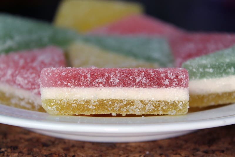 Candied fruit jelly stock photo. Image of colorful, jelly 41927818