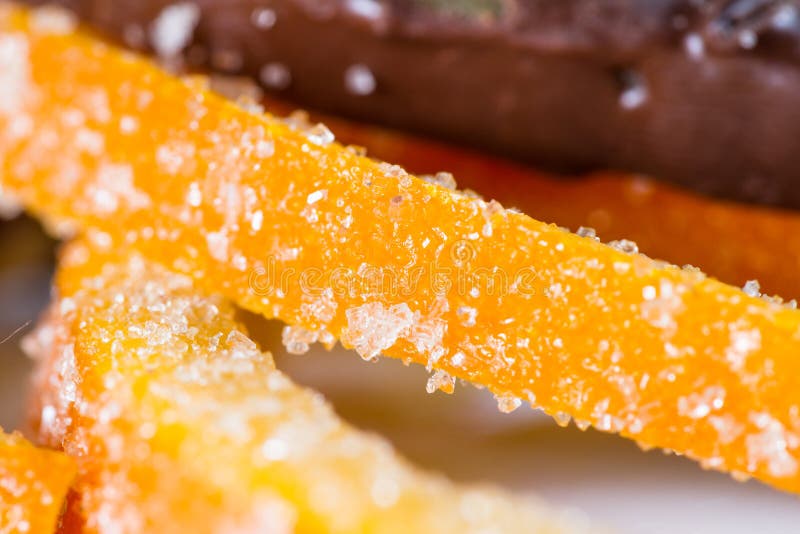 Candied orange peel stock image. Image of candy, bitter 140847467