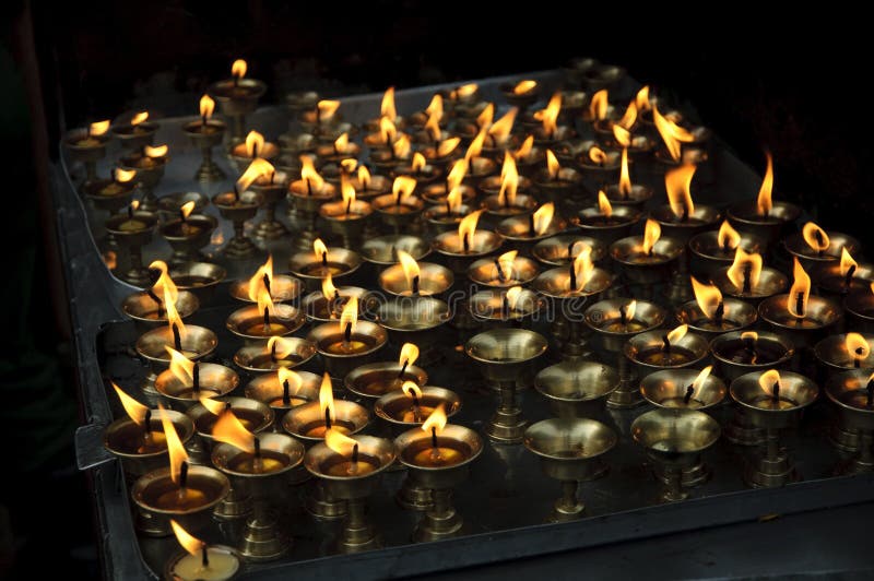 Candle stock photo. Image of flames, ancient, shrine 25645274