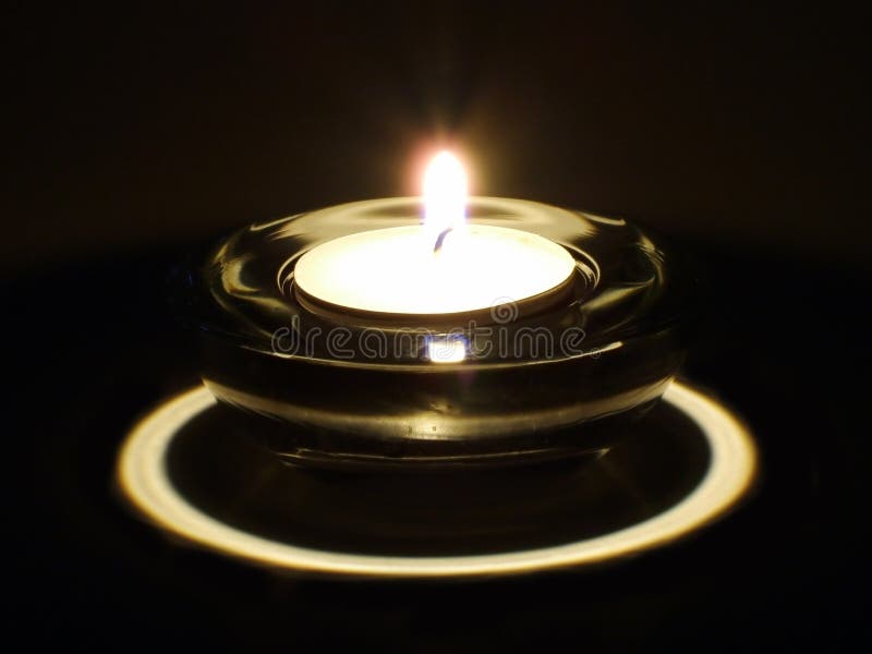 Candle Stock Photo Image Of Fuse Prayer Glass Burn 390748