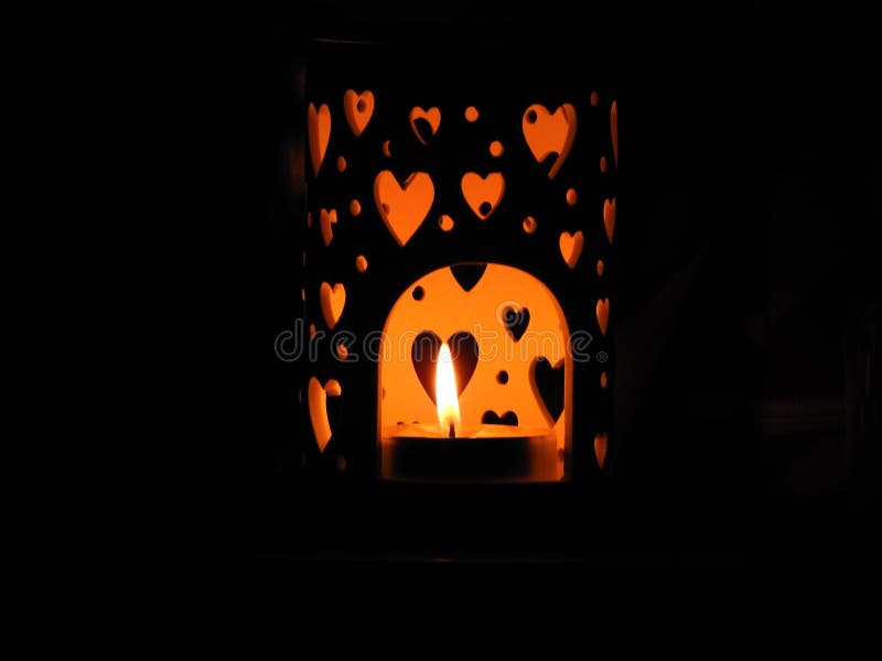 Candle burner hearts