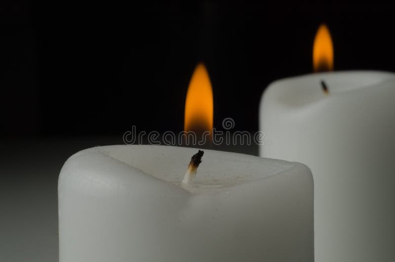 Candle burning stock photo. Image of meditate, burning 209198736
