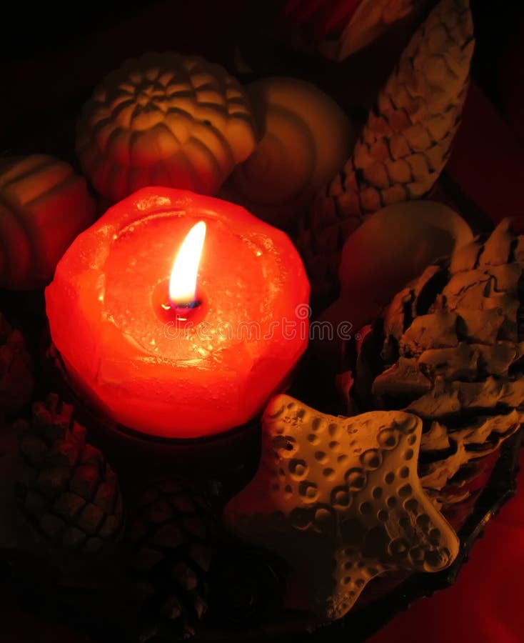 Candle royalty free stock photos