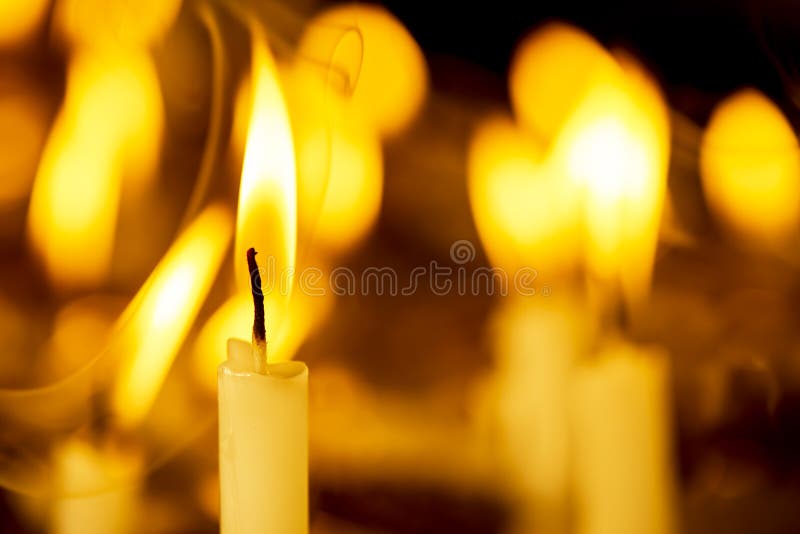 Candle in the dark stock image. Image of dark, candlelight 41752293