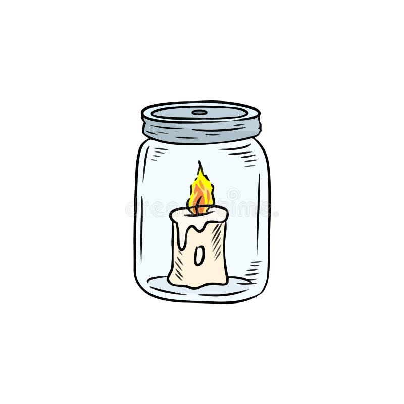 Candle Jar Stock Illustrations 896 Candle Jar Stock Illustrations
