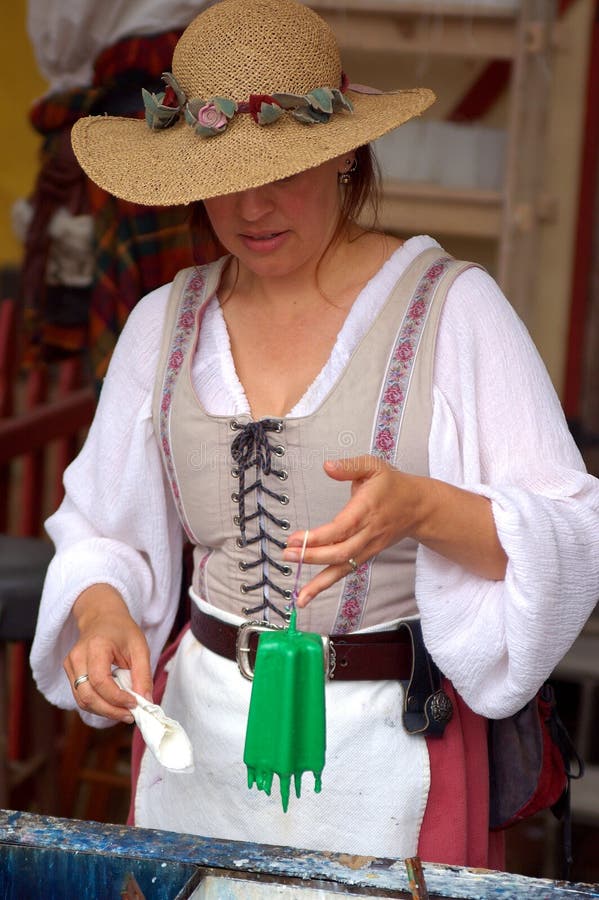 Candle Maker stock photo. Image of dipping, festival, light 126028