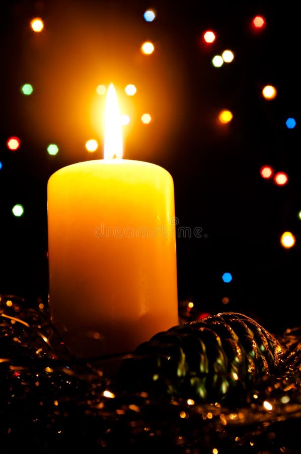 Candle and toy