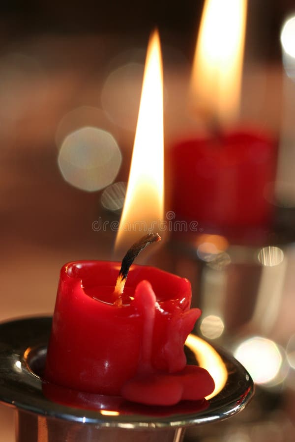 Candlelights stock image. Image of celebration, elegance 605845