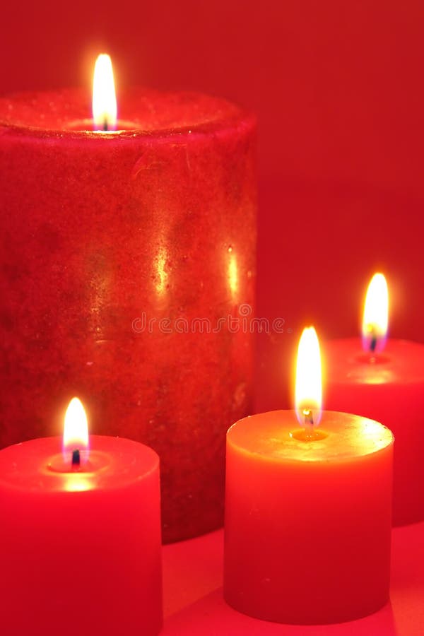 Aromatherapy Candles Spiritual Relaxation in a Spa Stock Image - Image ...