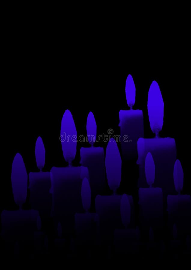 Candles in the dark