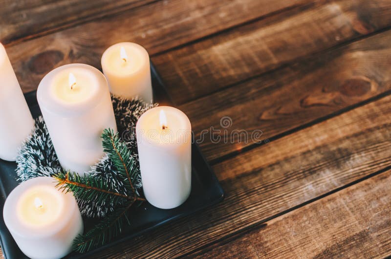 Candles in Room stock image. Image of ornament, candles - 102010125