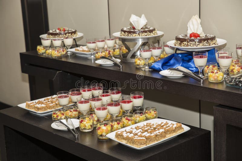 Candy bar table from official reception. Candy bar table from official reception