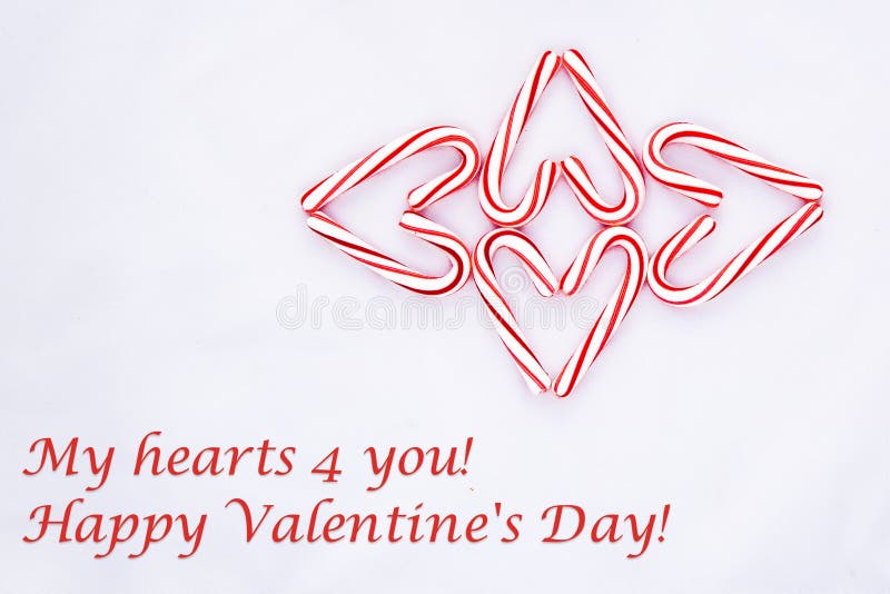 Fondo Di Candy Cane Hearts Wrapping Paper /Card Immagine Stock Immagine di carta, festa 64504979