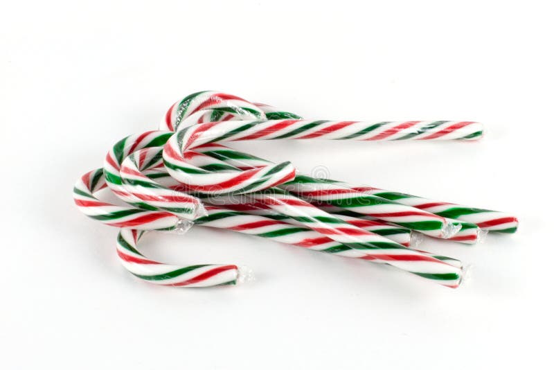 Candy canes alpha stock image. Image of green, striped 1340579