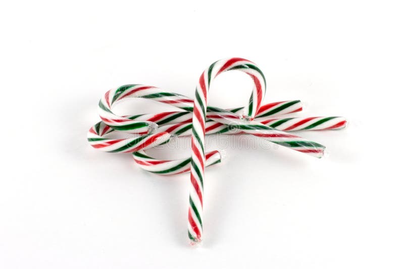 Candy canes beta stock image. Image of green, holiday 1340581