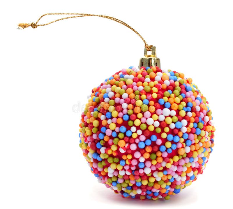 Candy christmas ball royalty free stock images Candy christmas ball royalty free stock images