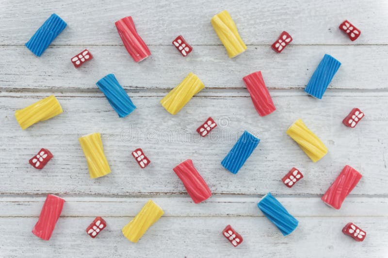 Candy Colorful Jello Junk Kid Party Concept Stock Image Image of