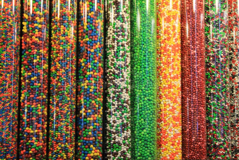 Mixed candy tubes stock photo. Image of vertical, confection 2509784
