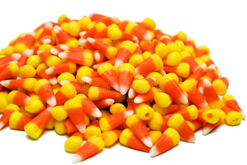 Candy corn caramel apple stock photo. Image of close 15278630