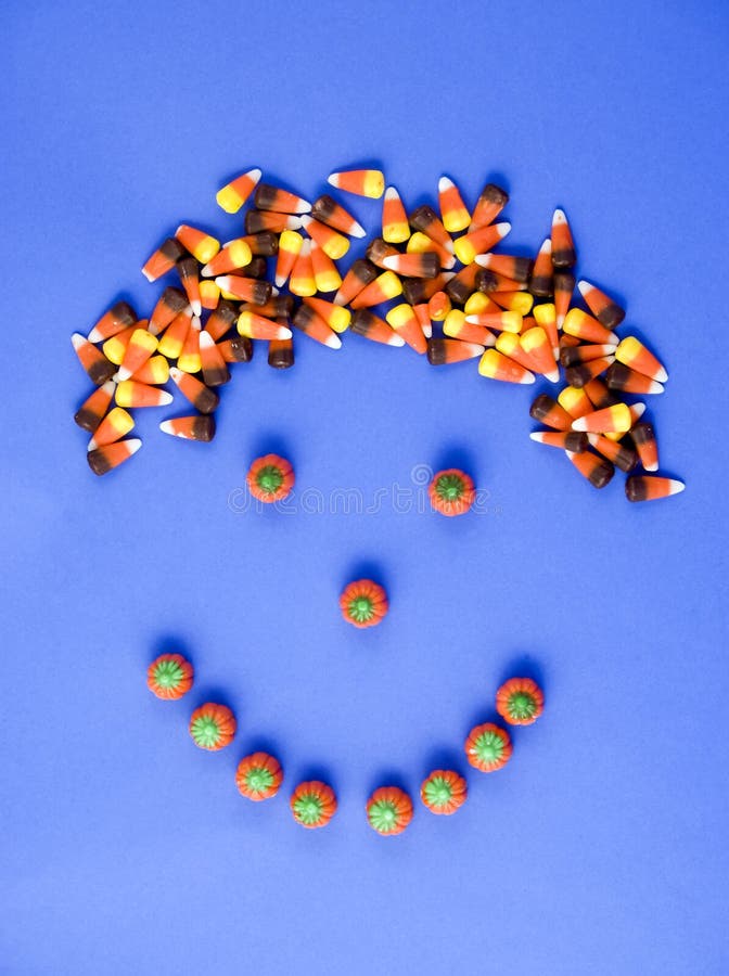 Candy Corn Head Picture. Image 3193381