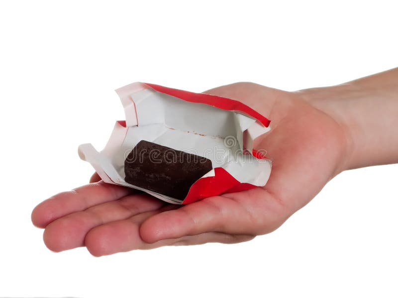 Candy in hand stock image. Image of candy, isolated, beautiful 11089985