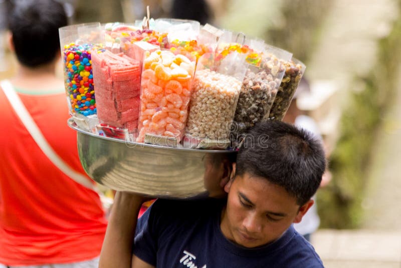 Candy Peddler Baguio City Philippines Stock Photos - Free & Royalty ...