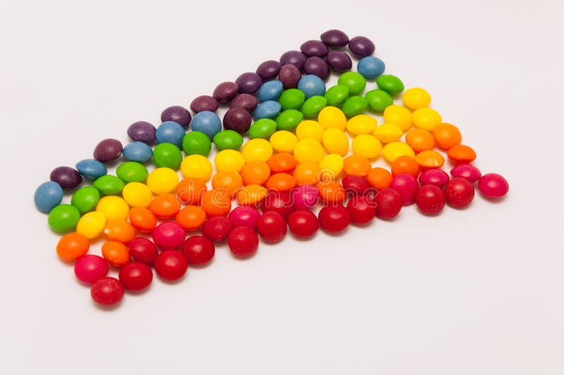 Candy rainbow stock photo. Image of background, junk, backdrop 4029172