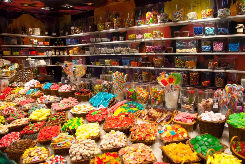 In a candy shop stock image. Image of spanish, pattern 16806781