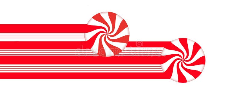 Peppermint Border Clipart