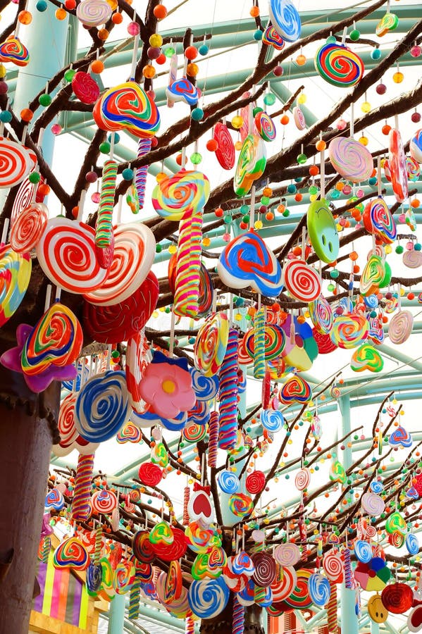 Candy Tree stock photo. Image of sweet, candy, colorful - 45148744