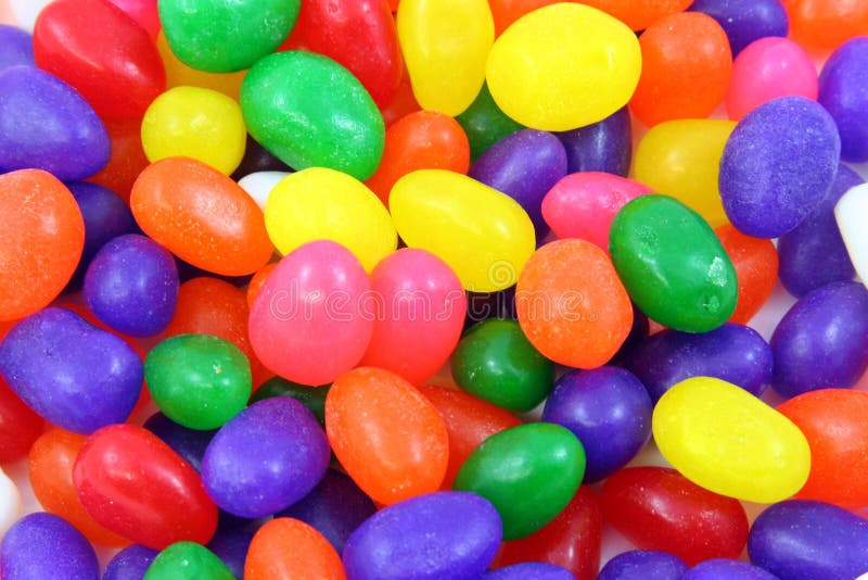 Close up picture of colorful jelly bean Easter candy. Close up picture of colorful jelly bean Easter candy