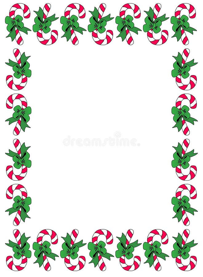Peppermint Border Clipart