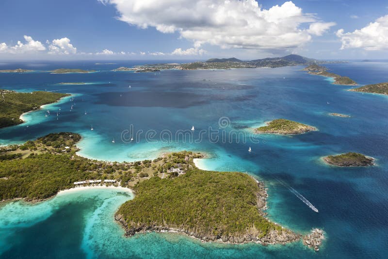 Caneel Bay Aerial