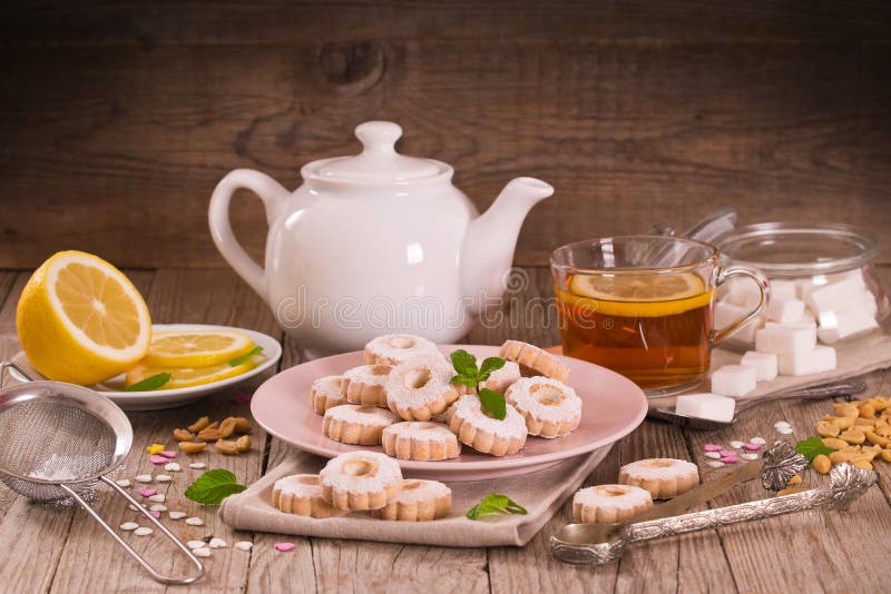 Canestrelli biscuits. royalty free stock image