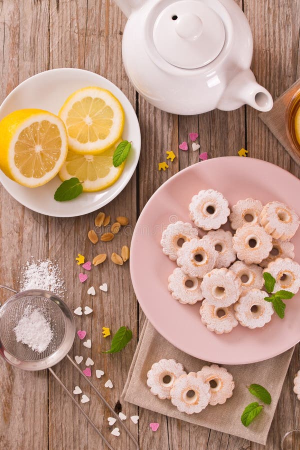 Canestrelli biscuits. royalty free stock photo