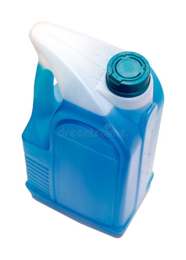 The Canister About A Liquid For The Car Stock Image Image of motor