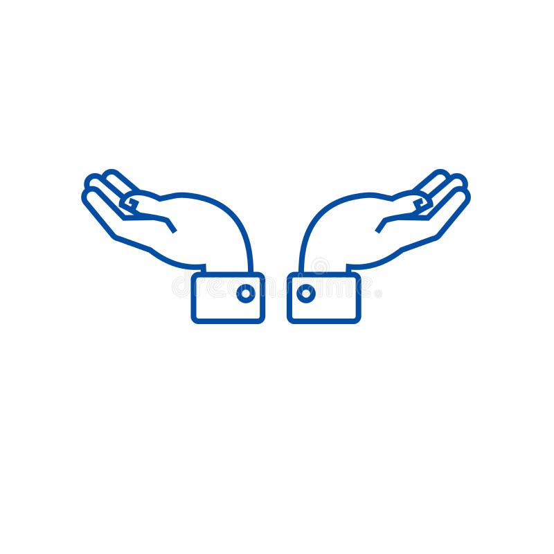 Canne à pêche de soutien concept d'icône Symbole plat de vecteur de mains de soutien, signe, illustration d'ensemble illustration libre de droits Canne à pêche de soutien concept d'icône Symbole plat de vecteur de mains de soutien, signe, illustration d'ensemble illustration libre de droits
