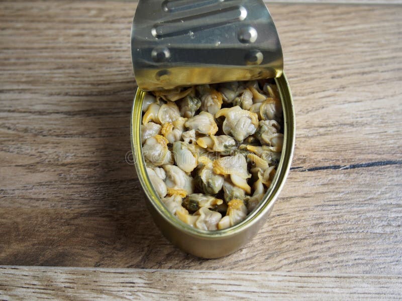Pickled Cockles On A Cocktail Stick Stock Image Image of crustacean