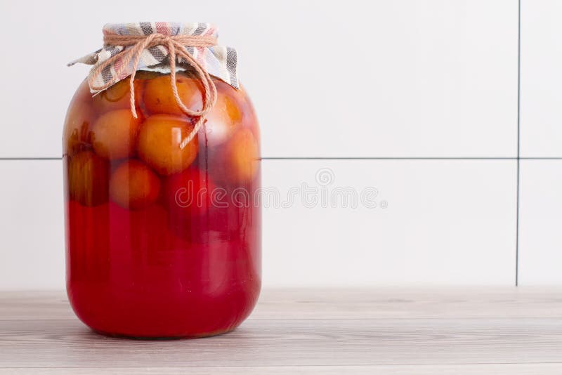 Canned plums stock photo. Image of pickled, multi, ingredient 47654124