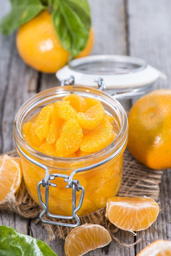 Canned Tangerines stock photo. Image of juicy, healthy 35631640