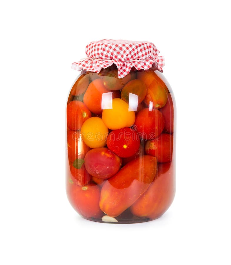 Canned tomatoes stock photo. Image of home, homegrown, health - 39718