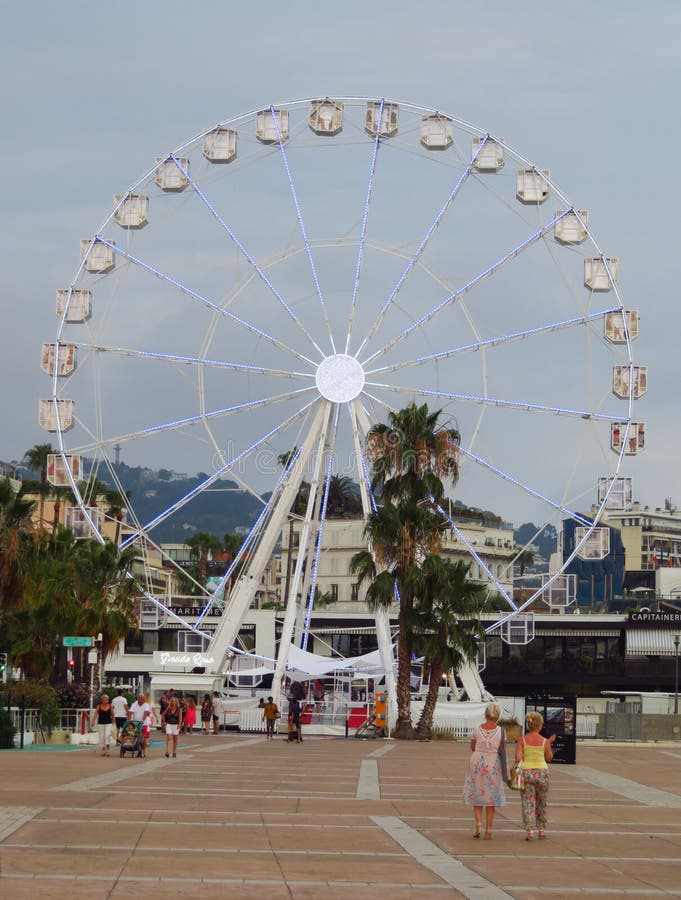 Cannes - Ferris wheel royalty free stock photography Cannes - Ferris wheel royalty free stock photography