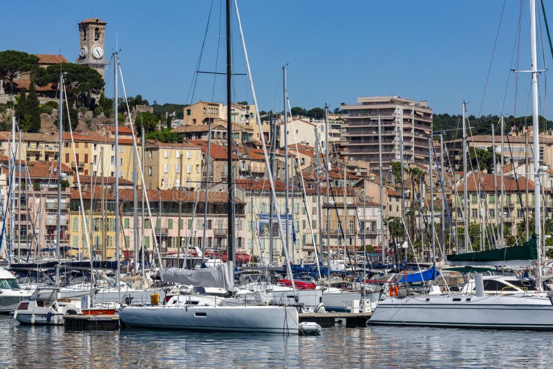 Cannes Old Town - South of France Stock Image - Image of europe, scenic ...