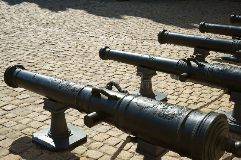Cannons at Les Invalides Paris France royalty free stock photos Cannons at Les Invalides Paris France royalty free stock photos
