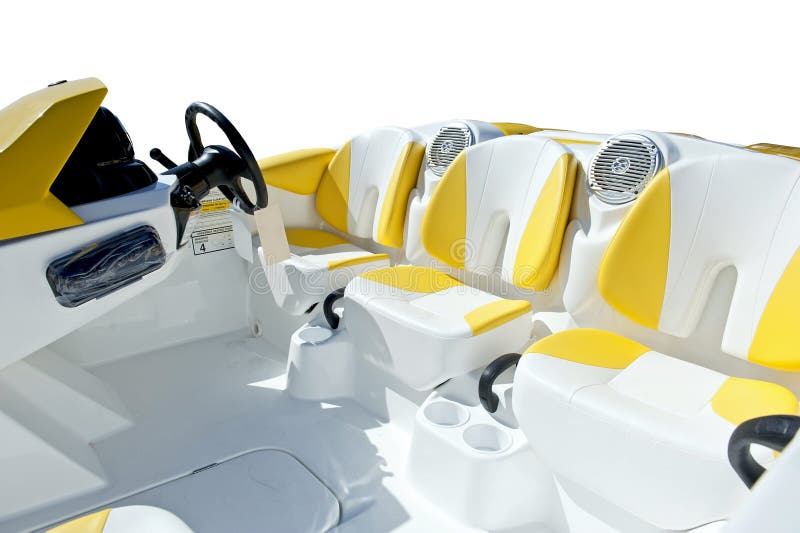 Details of the luxury motor boat interior. Details of the luxury motor boat interior.