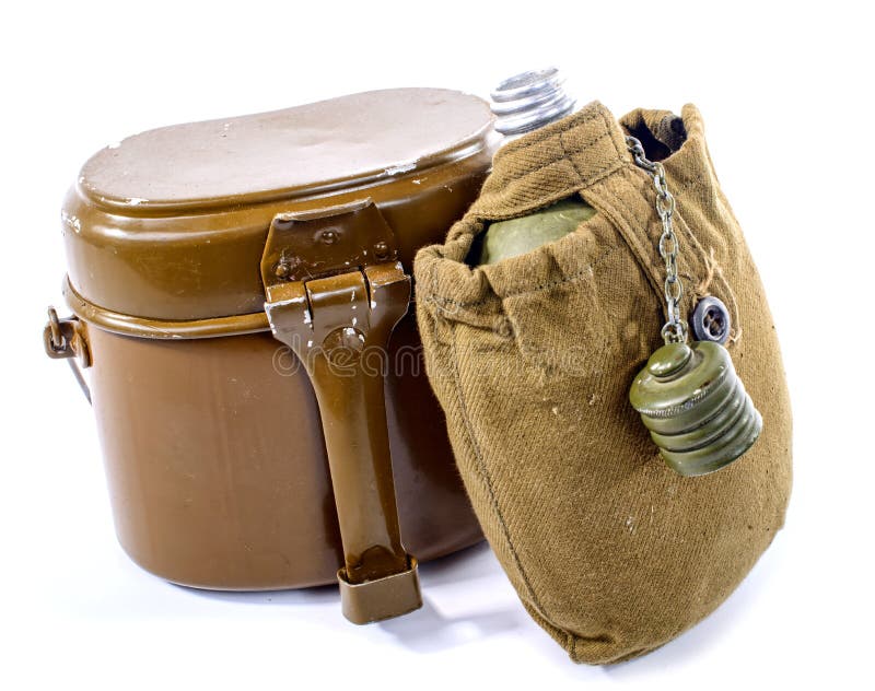 Canteen Soldier of the Red Army Stock Photo Image of camping, thirst