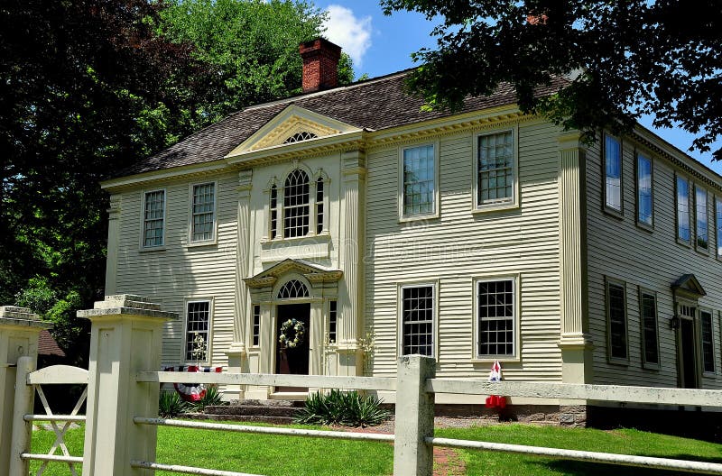 Canterbury, Connecticut Prudence Crandall House Immagine Editoriale