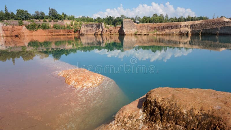 Canyon de Chiangmai, beau paysage photographie stock